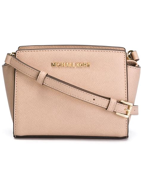 camel colored michael kors selma bag|Michael Kors selma crossbody.